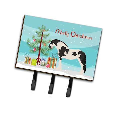 Carolines Treasures Cyldesdale Horse Christmas Leash or Key Holder BB9279TH68